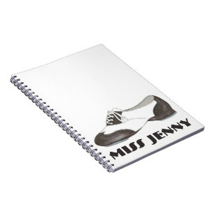 Carnet Cadeau personnalisé Tap Dance enseignant Chaussure