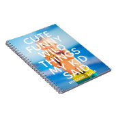 Carnet Cadeau Photo Mignon Drôle Choses Sauvages Que Mon  (Côté Droit)