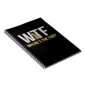 Carnet Cadeau pompier | WTF Où est le pompier (Côté Droit)