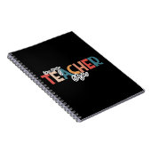 Carnet Cadeau pour enseignant de mon ère d'enseignant (Côté Droit)