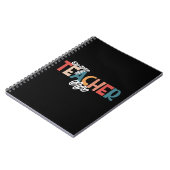 Carnet Cadeau pour enseignant de mon ère d'enseignant (Côté gauche)