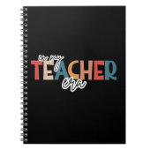 Carnet Cadeau pour enseignant de mon ère d'enseignant (Devant)