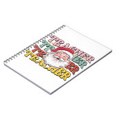 Carnet Cadeau pour Enseignant | Père Noël Enseignant (Côté gauche)