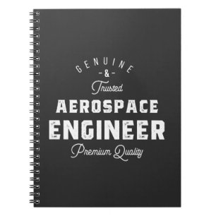 Carnet Cadeau pour ingénieur aérospatial