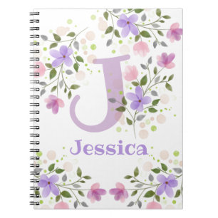 Carnet Cadeau pour Jessica avec Fleurs Design