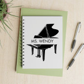 Carnet Cadeau pour professeur de piano Grand Piano