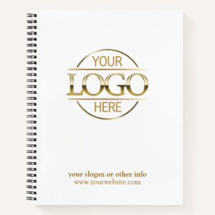 Carnet Cadeau promotionnel de logo d'entreprise moderne