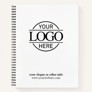 Carnet Cadeau promotionnel de logo d'entreprise moderne
