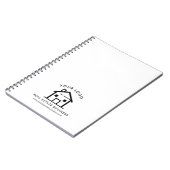 Carnet Cadeau publicitaire simple pour l'entreprise de bi (Côté gauche)