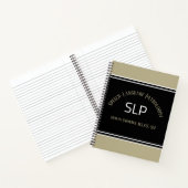 Carnet CADEAU ! ! SLP (orthophoniste) spirale N (Intérieur)