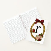 Carnet Cadeau Spécial Initiale R Elégant Régence (Intérieur)