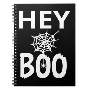 Carnet Cadeau Spider Hey Boo Halloween Funny Spider Web