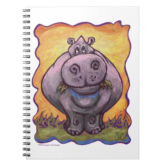 Carnet Cadeaux & Accessoires Hippopotame (Devant)