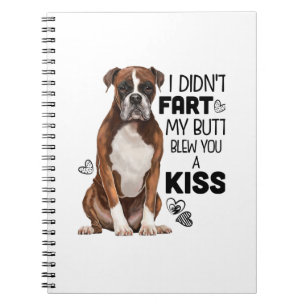 Carnet Cadeaux Boxer Dog