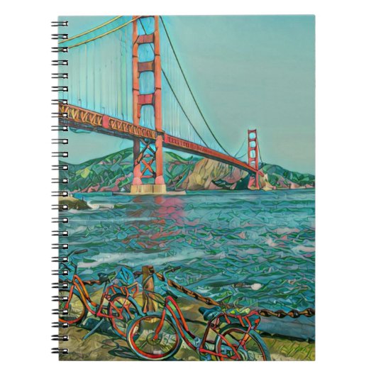 Carnet Cadeaux cyclistes uniques (Devant)