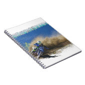 Carnet Cadeaux d'artisanat Motocross Racer (Côté Droit)