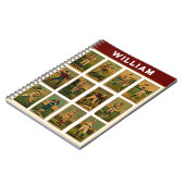 Carnet Cadeaux de baseball personnalisés (Côté gauche)