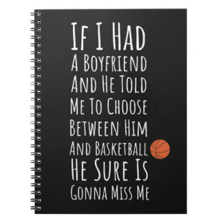 Carnet Cadeaux de basketball pour adolescentes joueuses f