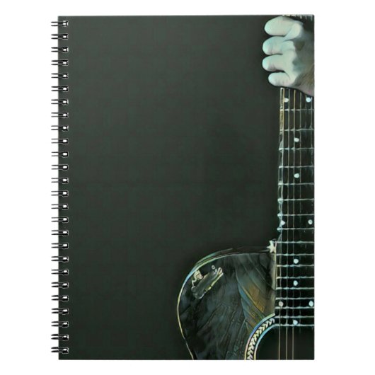 Carnet Cadeaux de basse guitariste (Devant)