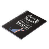 Carnet Cadeaux de chat Sphynx mignons Animaux de compagni (Côté gauche)