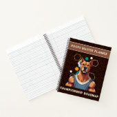 Carnet Cadeaux de chiens cool pour les amateurs de basket (Intérieur)