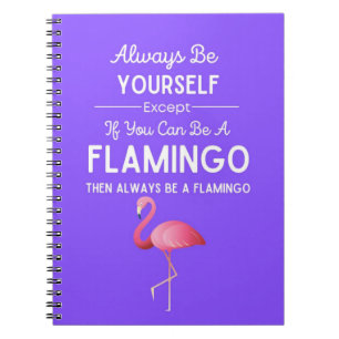 Carnet Cadeaux de flamant rose mignons Oiseaux Humour Hum