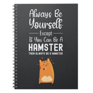 Carnet Cadeaux de hamster mignons Amoureux des animaux An