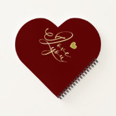 Carnet Cadeaux de la Saint-Valentin rouges (Dos)