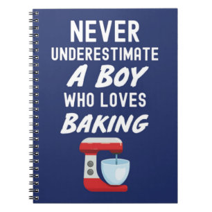 Carnet Cadeaux de pâtisserie bleu marine mignons pour jeu