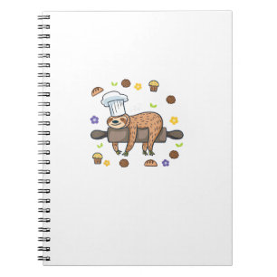 Carnet Cadeaux de pâtisserie drôles - Paresseux Pâtissier
