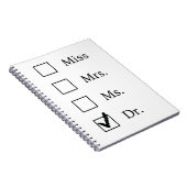 Carnet Cadeaux de PhD pour des femmes (Côté Droit)