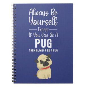 Carnet Cadeaux de Pug mignons Amoureux des chiens Animaux