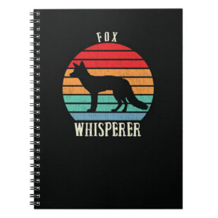 Carnet Cadeaux de renard mignon Animal sauvage magnifique
