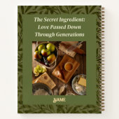 Carnet Cadeaux de retraite heureux personnalisés pour Mam (Dos)