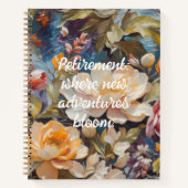 Carnet Cadeaux de retraite sur mesure pour la Fleur sauva (Devant)