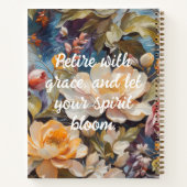 Carnet Cadeaux de retraite sur mesure pour la Fleur sauva (Dos)