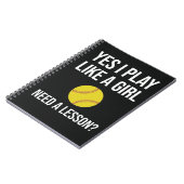 Carnet Cadeaux de softball bon marché pour une équipe de  (Côté gauche)