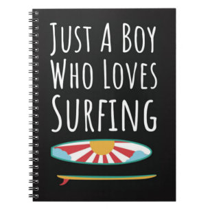 Carnet Cadeaux de Surf Mignons pour Bébés Garçons Enfants