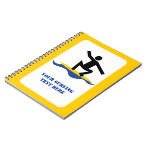 Carnet Cadeaux de surf, surfer sur sa planche de surf