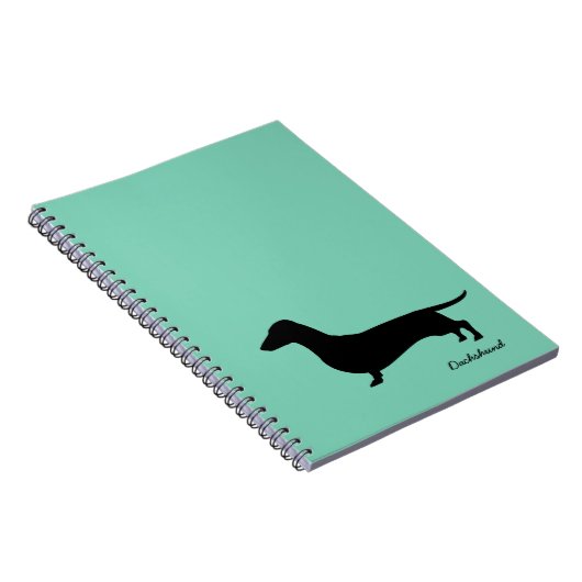 Carnet Cadeaux de teckel (Côté Droit)