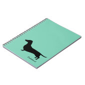 Carnet Cadeaux de teckel (Côté gauche)