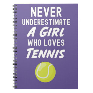Carnet Cadeaux de Tennis Rose Mignon Pour Enfants Filles