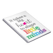 Carnet Cadeaux d'enseignants : Premier jour d'école, ense (Côté Droit)