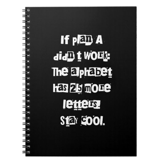 Carnet Cadeaux drôles d'amant de sarcasme d'énonciations (Devant)