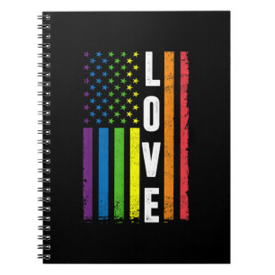 Carnet Cadeaux gay pride Hommes Femmes LGBT Arc-en-ciel D