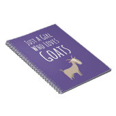 Carnet Cadeaux Mignons Chèvre Rose Pour Bébés Filles Pour (Côté Droit)