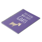 Carnet Cadeaux Mignons Chèvre Rose Pour Bébés Filles Pour (Côté gauche)