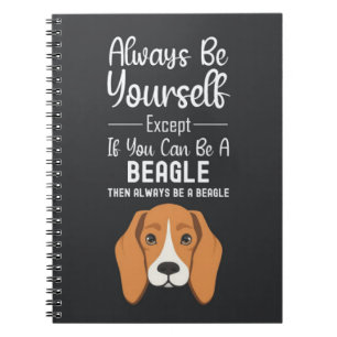 Carnet Cadeaux Mignons de Beagle Drôles de Chiens Animaux