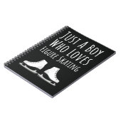 Carnet Cadeaux mignons de patinage artistique pour garçon (Côté gauche)