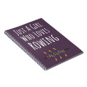 Carnet Cadeaux Mignons de Rameurs Rose Pour Filles Pour E (Côté Droit)